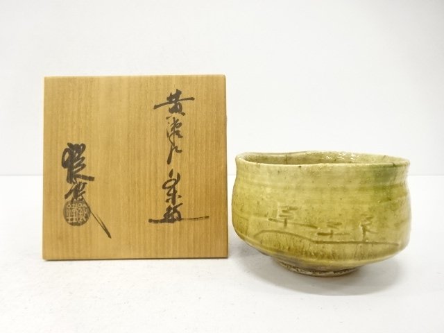 JAPANESE COLLECTIBLE / KOSETO TEA BOWL BY YAMAGUCHI JOTETSU